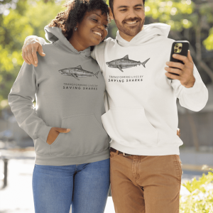 Hoodie - Tiger Shark